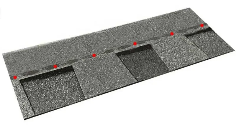 high wind nailing pattern for architectural shingles