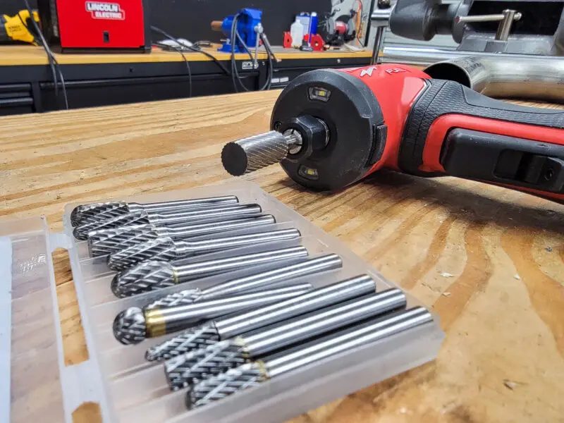 Milwaukee M12 Fuel Die Grinder Accessory Selection
