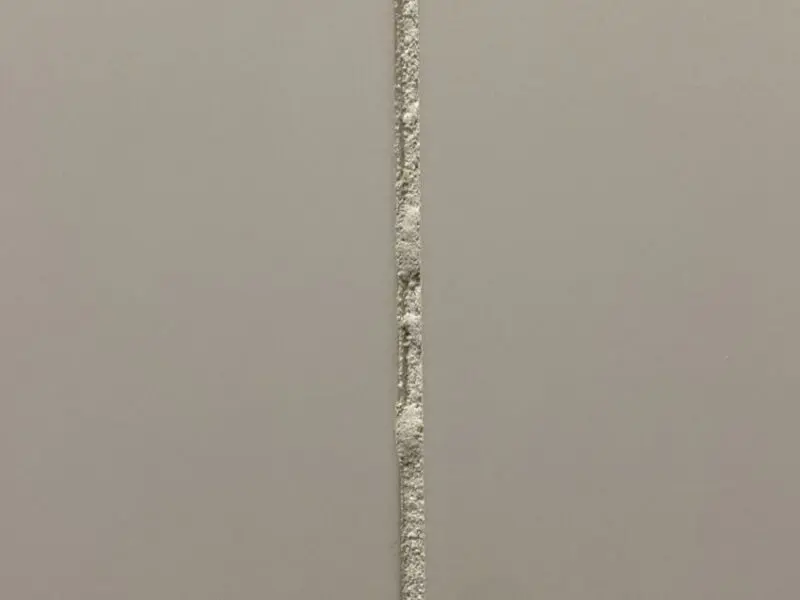 poor grout penetration