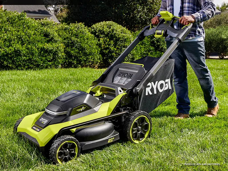 Ryobi 40V HP Brushless Self-Propelled Multi-Blade Mower RY40HPLM02