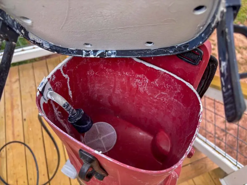 Titan ControlMax 1650 HEA Paint Sprayer Hopper