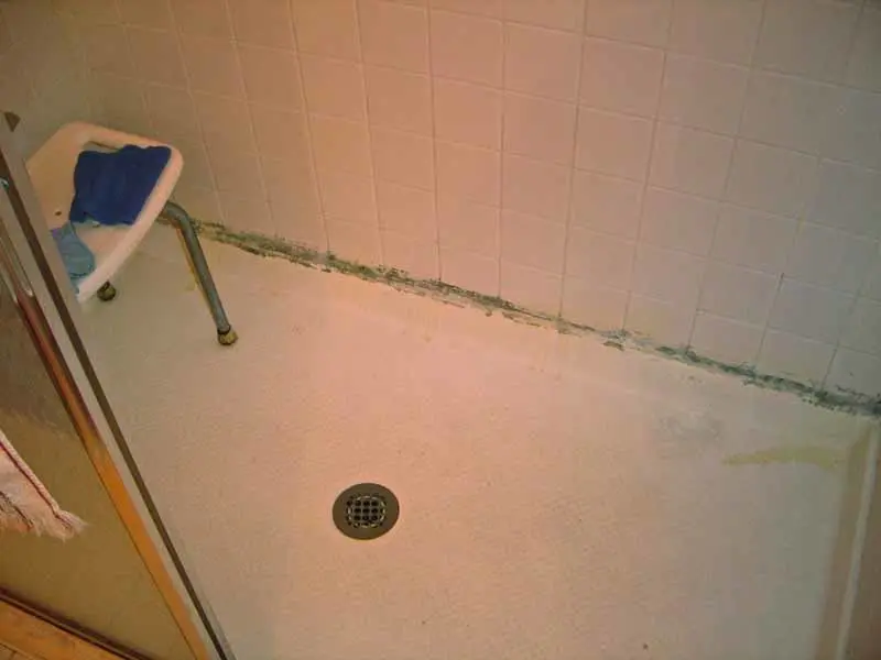 re-caulking over and over again