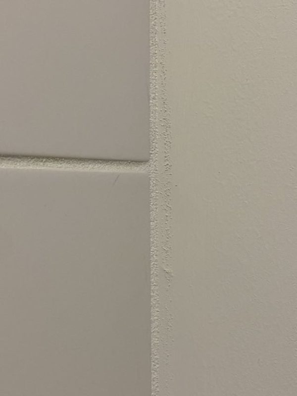 no wipe off needed
