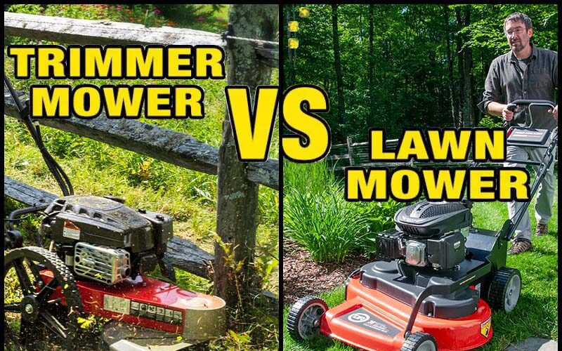 Lawn Mower Vs Trimmer Mower: When To Use Each